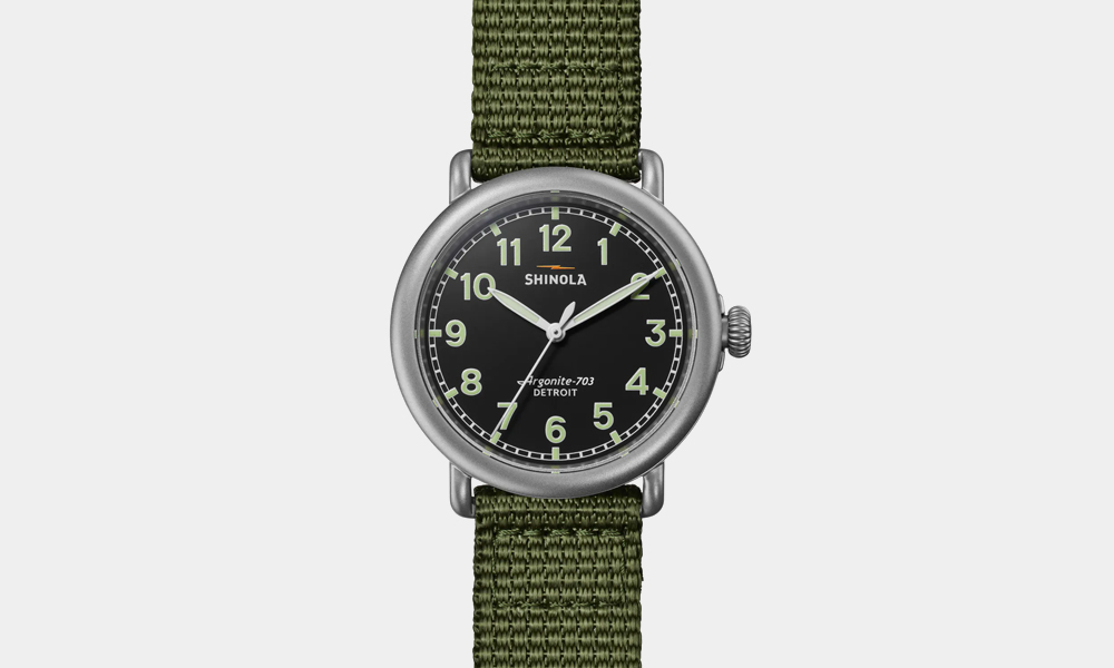Shinola’s Latest Release Is the Military-Inspired the Runwell Field Watch