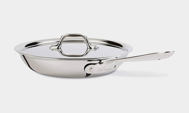 At Home: This Highly-Rated All-Clad Stainless Frying Pan is 38% Off