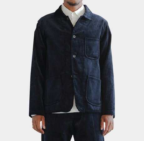 Evan Kinori Three Pocket Jacket - Wide Wale Cotton Corduroy