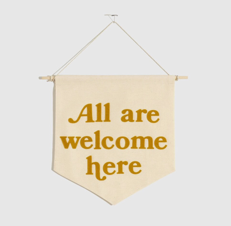 grl & co All Are Welcome Here Banner