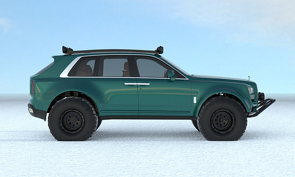 Rolls-Royce Cullinan Arctic SUV Concept