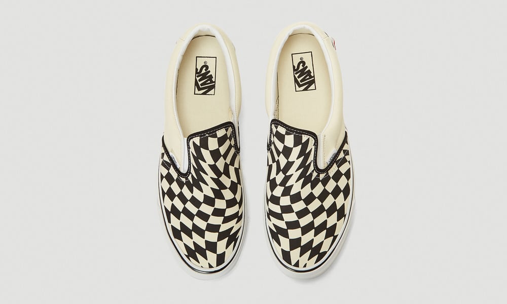 Vans UA Classic Slip-On Twist Checkerboard Sneakers