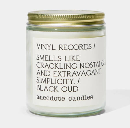 Vinyl-Records-Candle