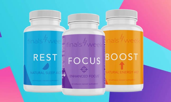 FinalsWeek Supplements Give You the Boost, Focus and Rest You Need