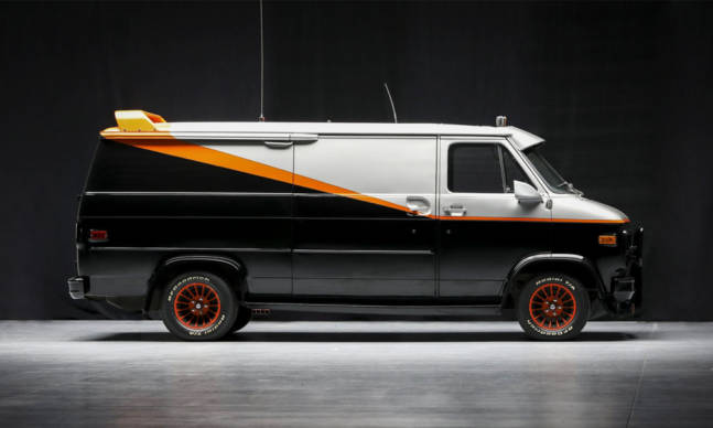 One of the Original ‘A-Team’ Vans is Going to Auction