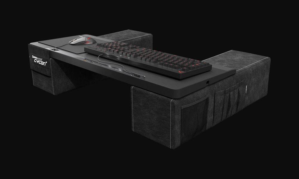 Couchmaster Cycon Couch Gaming Desk | Cool Material