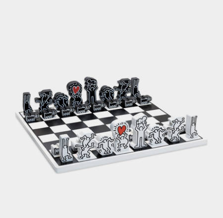 Keith-Haring-Chess-Set