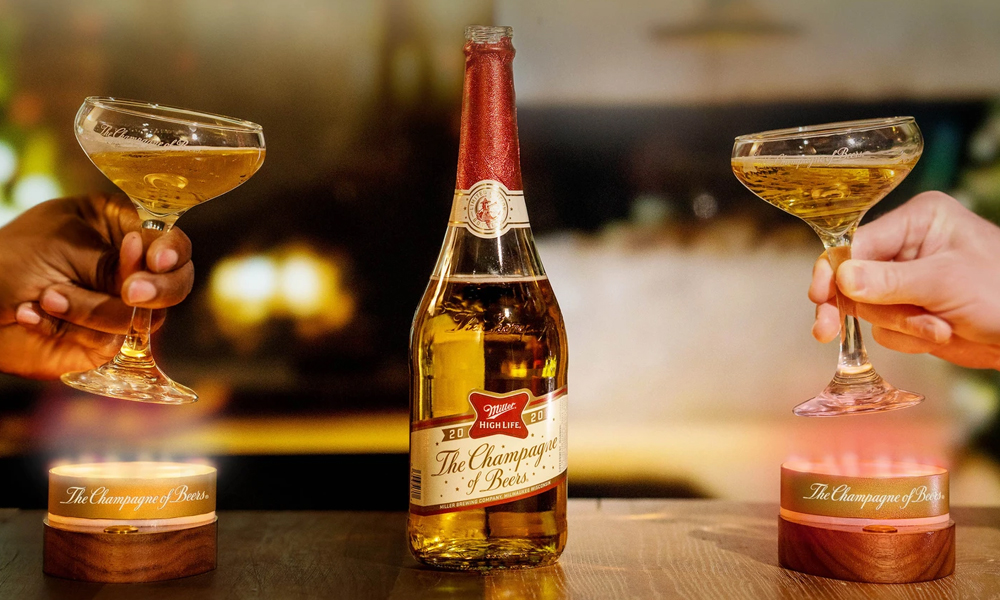 Miller High Life Is Available Again in Champagne Bottles