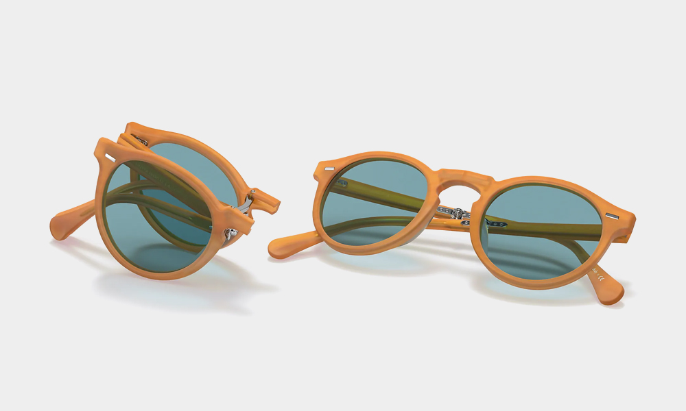 Oliver Peoples Gregory Peck Foldable Sunglasses | Cool Material