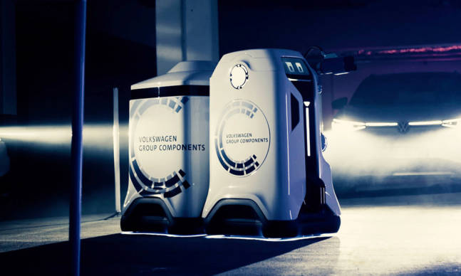 Volkswagen EV Charging Robot