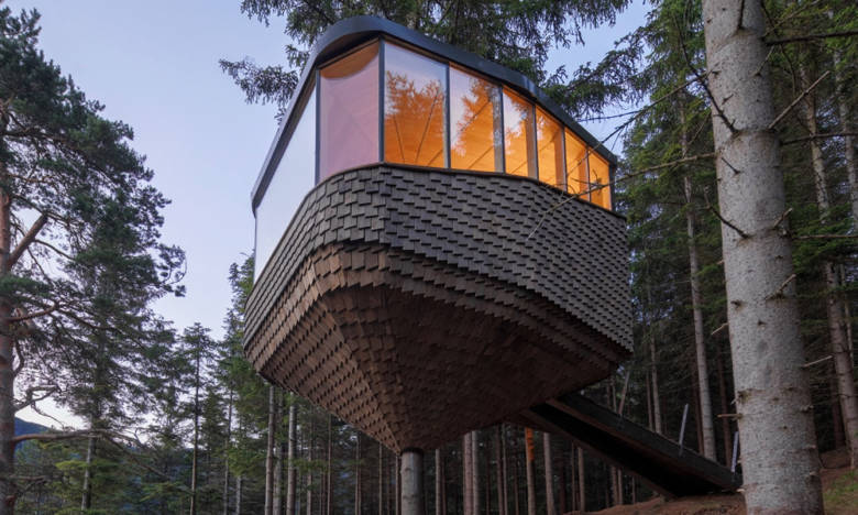 Woodnest Luxury Treehouse Cabins | Cool Material