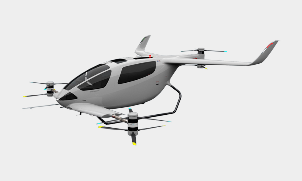 Autonomous Flight Y6S Plus Six Seat Electric VTOL Aircraft