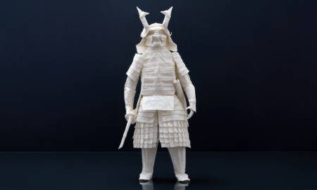 Intricate-Samurai-Warrior-Made-from-a-Single-Sheet-of-Paper-1