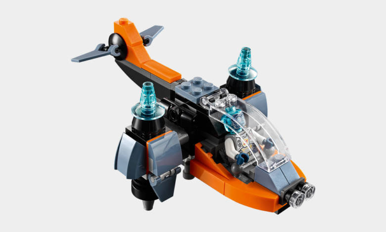 LEGO Creator 31111 Cyber Drone | Cool Material