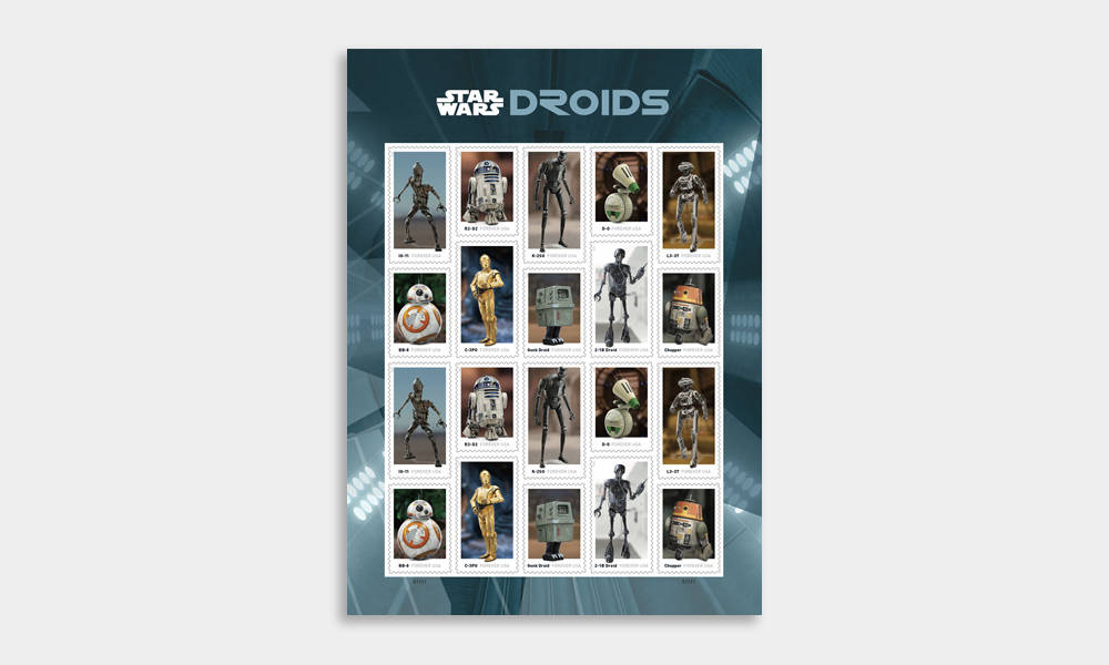 USPS-Releasing-Star-Wars-Droid-Postage-Stamp-Series-1