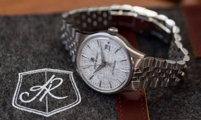 John Robert Wristwatches Combine Dress Watch Elegance With Tool Watch Durability