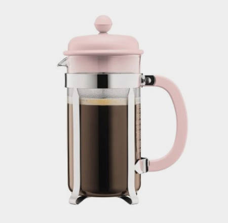 pink-french-press-coffee-maker