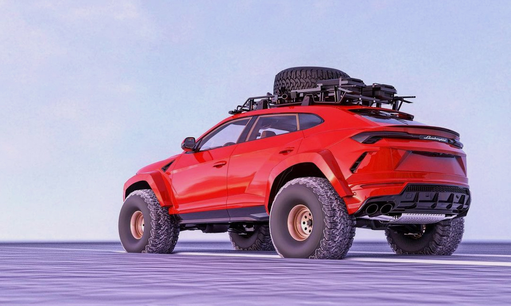 Abimelec Design Lamborghini Urus “Arctic Truck”