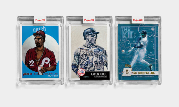 Topps 70th Anniversary Project70 Limited Edition Commemorative Cards