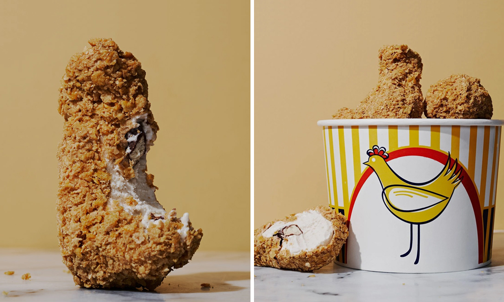 Not Fried Chicken” Ice Cream