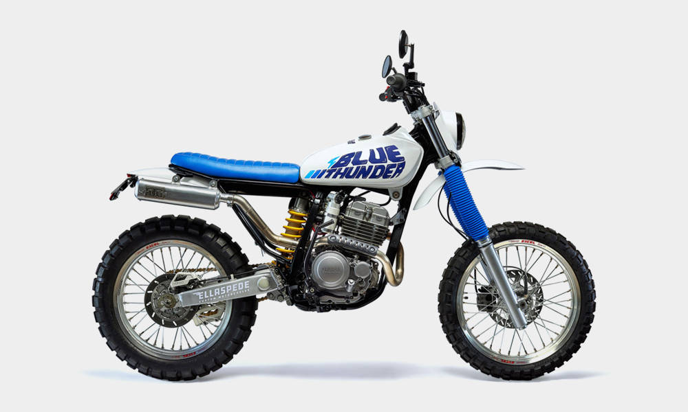 Ellaspede-Scrambled-Yamaha-TTR250-Blue-Thunder-Custom-Motorcycle-Build-1