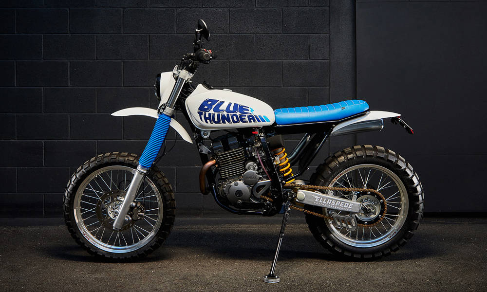 Ellaspede-Scrambled-Yamaha-TTR250-Blue-Thunder-Custom-Motorcycle-Build-7
