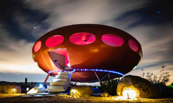 An Original Futuro House is on Airbnb