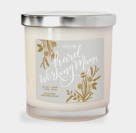 Lily & Val Hardworking Mama Candle