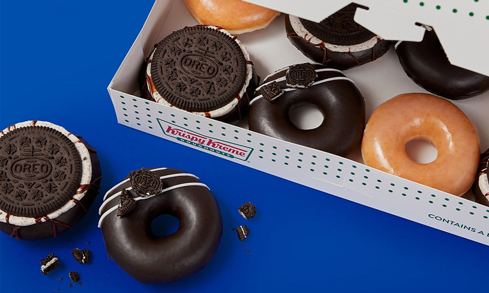 Krispy Kreme Oreo Cookie Donuts