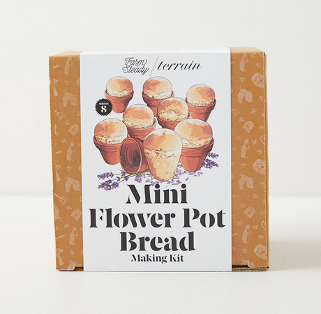 Terrain Mini Flower Pot Bread Kit