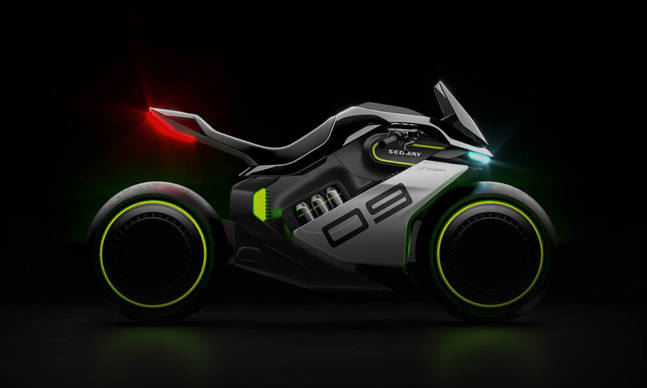 Segway Apex H2 Hydrogen-Powered Motorcycle Concept