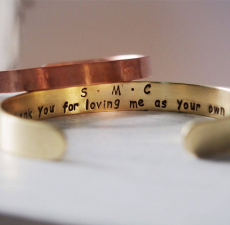 Thank You For Loving Me As Your Own Bracelet