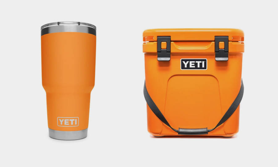 Yeti King Crab Orange Collection Cool Material