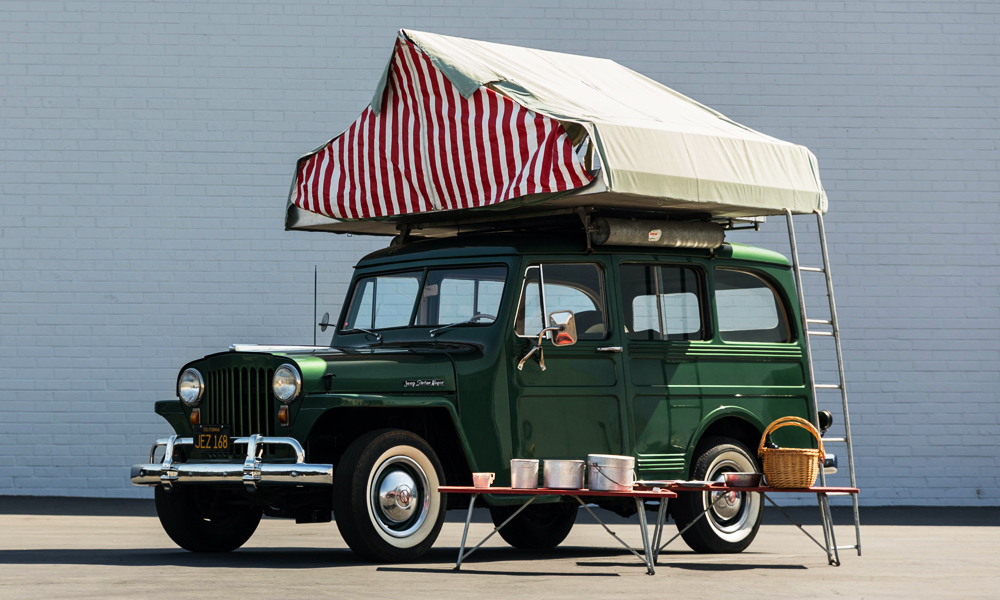 This 1949 Willys ‘Jeep’ Station Wagon Camper Is up for Auction