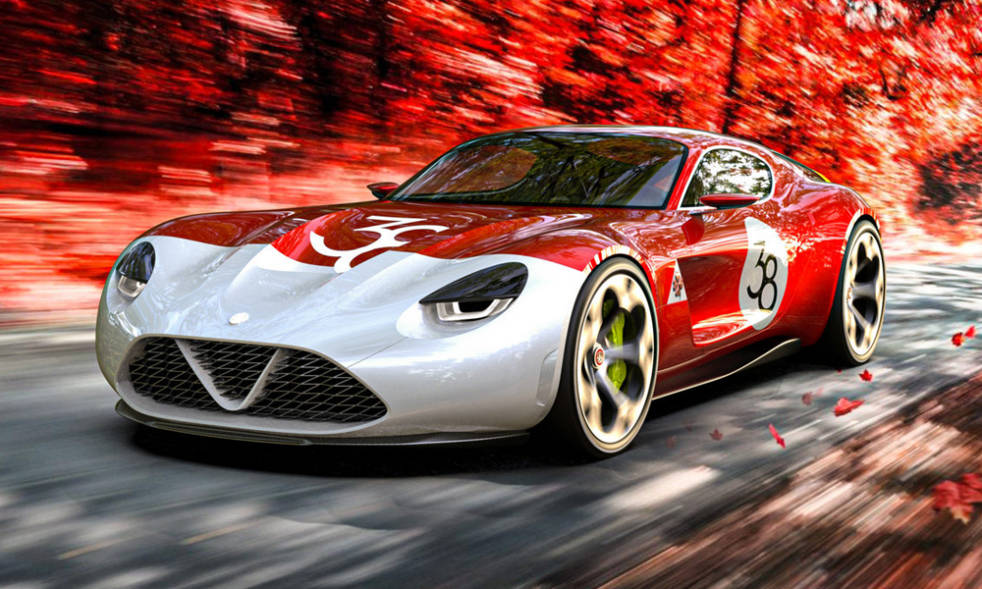 Alfa Romeo TZ4 Concept | Cool Material