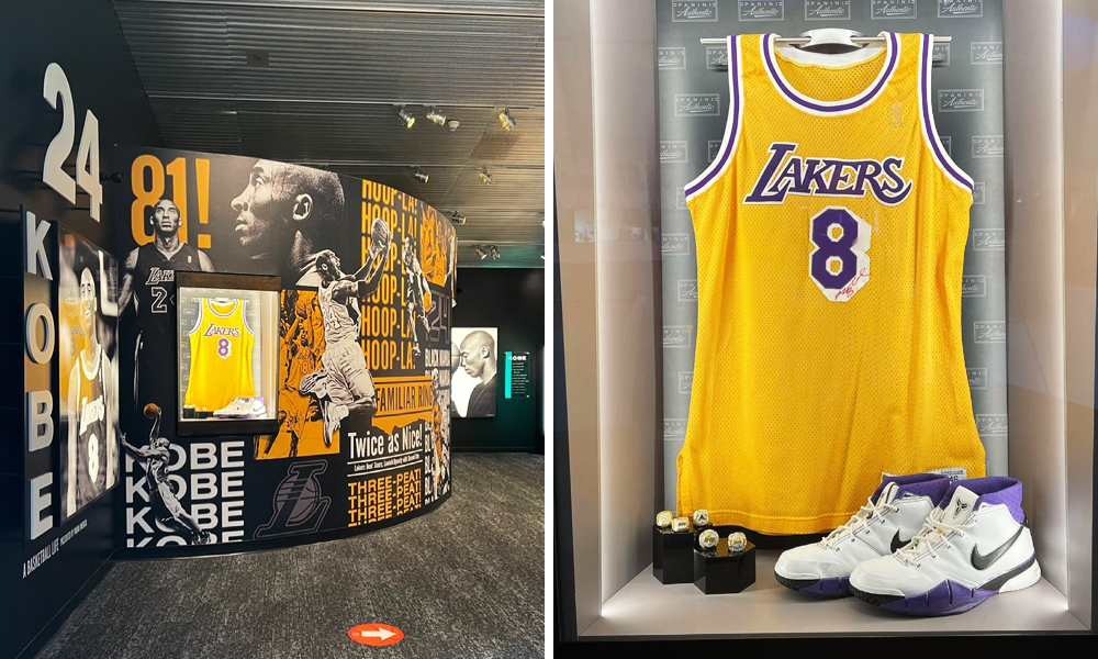 Kobe Bryant’s Naismith Hall of Fame Exhibit Was Designed by His Wife Vanessa