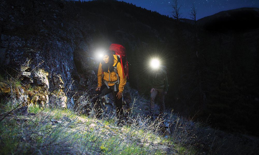 This Compact Headlamp Doubles as a Hand Held Light