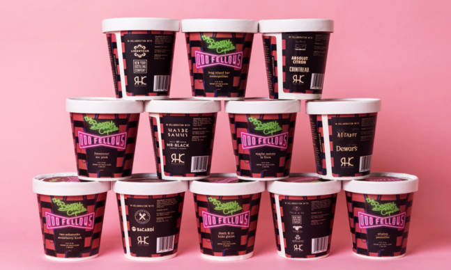 OddFellows Announces Line of Boozy, Cocktail-Inspired Ice Cream