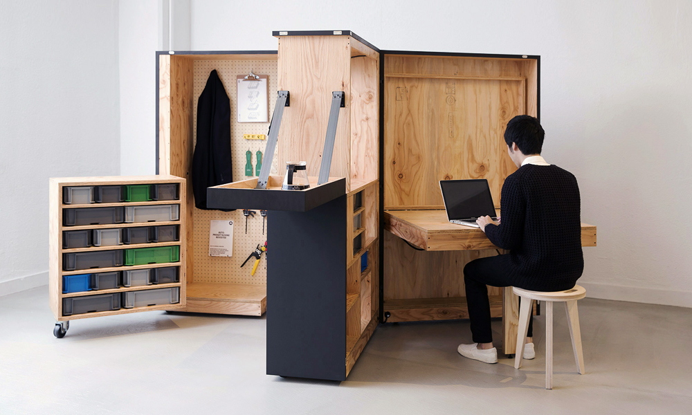 The Re-SOHKO Transform Box Is a Mobile Manufacturing Space You Can Build DIY