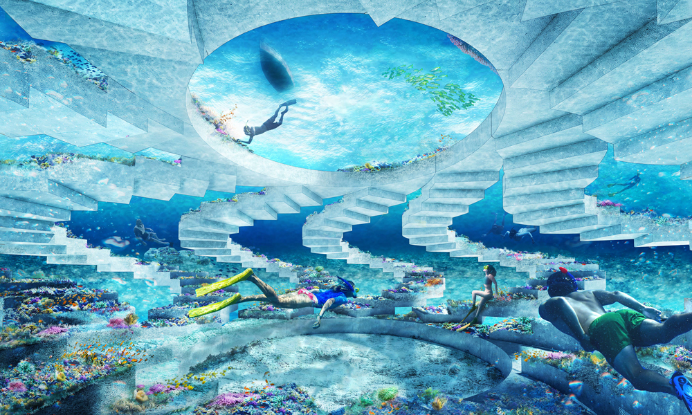The ReefLine Is a 7 Mile Underwater Public Sculpture Park in Miami Beach