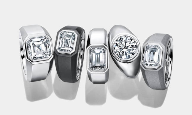 Tiffany & Co. Debuts Diamond Engagement Rings For Men