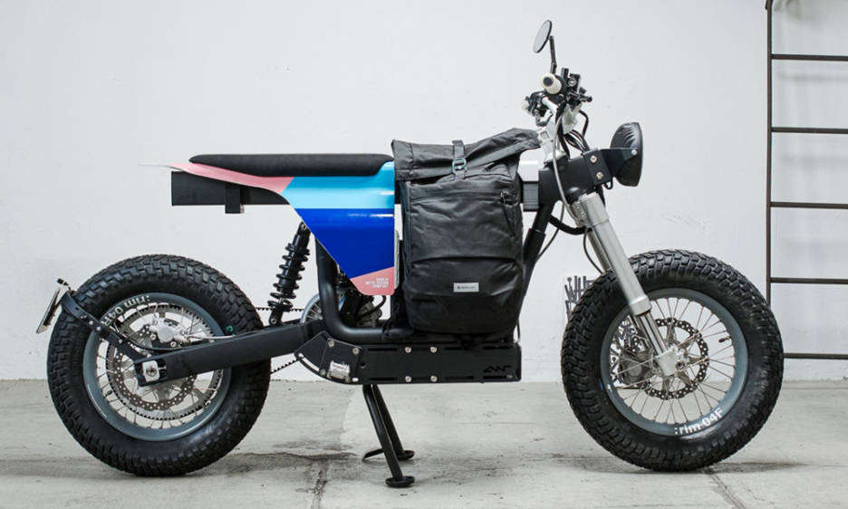 Hookie Co X Cake Sa Ant Custom Electric Motorcycle Cool Material