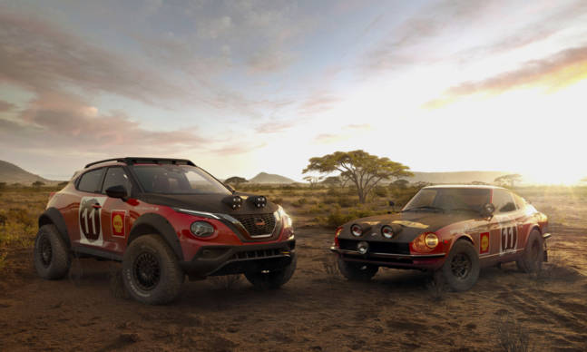 Nissan Juke 240Z African Safari Rally Homage