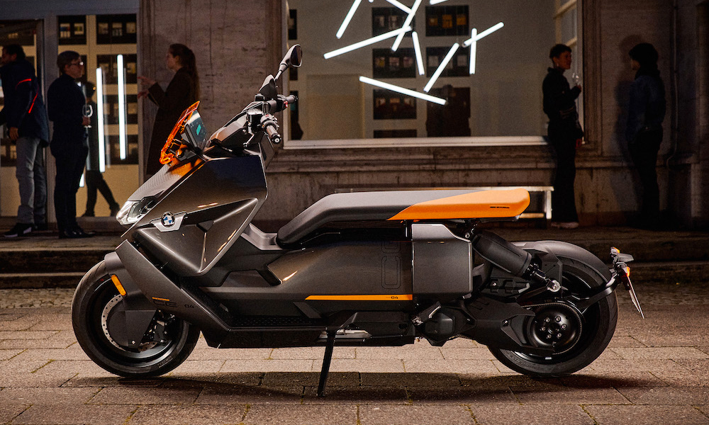 BMW Motorrad’s CE 04 Is a Futuristic Electric Scooter