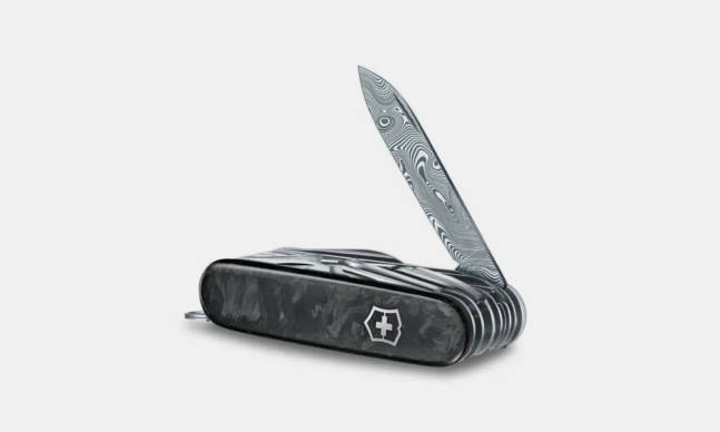 Victorinox Swiss Champ Limited Edition Damascus Pocket Knife
