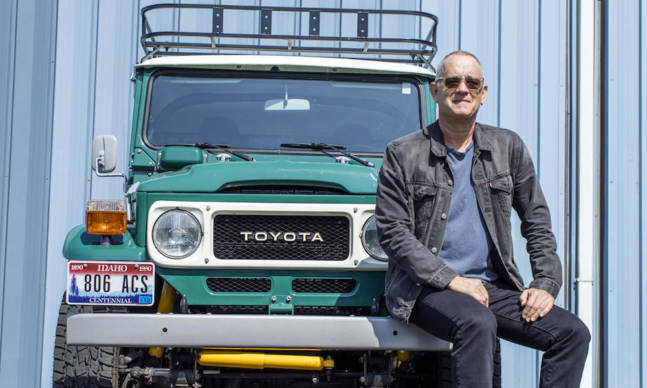 You Can Buy Tom Hanks’ Toyota Land Cruiser and Airstream Trailer at Auction