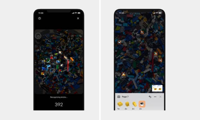 This App Tells You What You Can Build Out of a Pile of LEGO Bricks