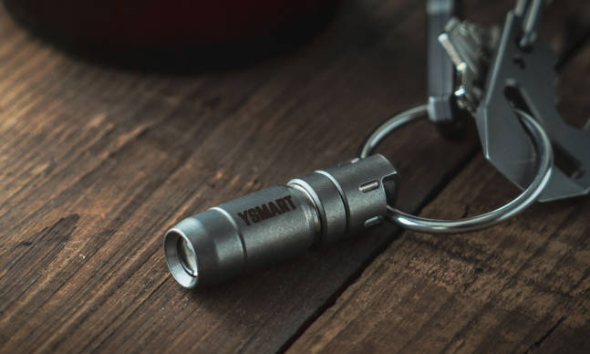 YSMART Bullet EDC Keychain Flashlight