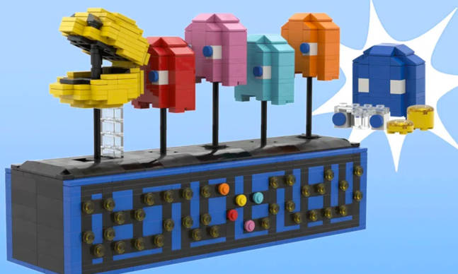 LEGO Ideas Pac-Man Moving Display