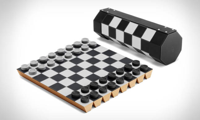 Umbra Rolz Portable Chess/Checkers Set